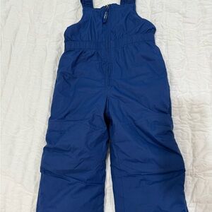 L.L. Bean Toddler Navy Snow Bibs